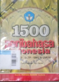 1500 Peribahasa Inodnesia