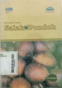 Bercocok Tanam Salak Pondoh