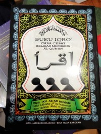 Buku Iqro' ( Besar )