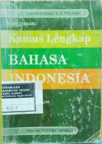 Kamus Lengkap Bahasa Indonesia