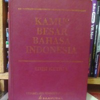 KAMUS BESAR BAHASA INDONESIA EDISI KETIGA