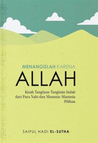 Menangislah Karena Allah