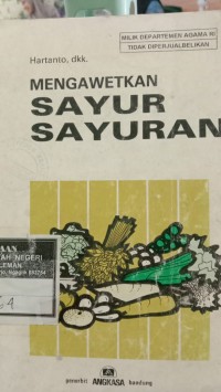 MENGAWETKAN SAYUR SAYURAN