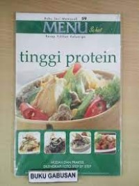 MENU Sehat Resep Pilihan Keluarga tinggi protein