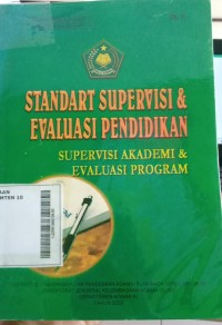 Standart Supervisi & Evaluasi Pendidikan