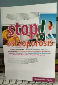 Stop! Osteoporosis