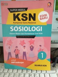 Super Modul KSN Sosiologi 1