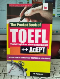 The Pocket Book of TOEFL